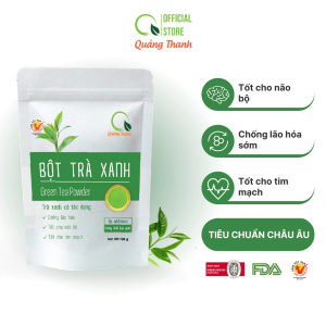BỘT TRÀ XANH - Bột Rau Sấy Lạnh Nguyên Chất Túi 100g