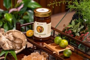 Cốt Gừng Tắc Đường Phèn Mật Ong An Khương