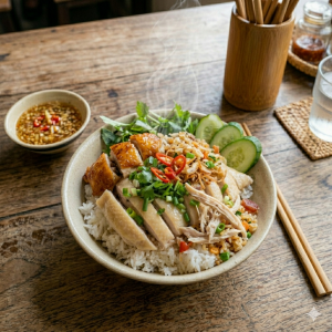 Cơm gà Lẫn Thanh Hà - Cơm gà lẫn ngon, trọn vị 