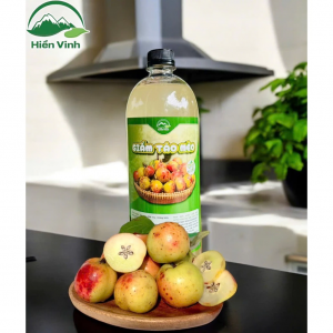Dấm Táo Mèo Nguyên Chất Hiền Vinh - Giấm Táo Mèo Giảm Cân Lên Men Tốt Cho Sức Khoẻ chai 500ml