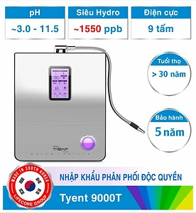 MÁY ĐIỆN GIẢI NTY 9000T 2021 Model Above-Counter Extreme Ionizer