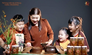 THỊT LỢN CHƯNG MẮM TÉP DÌ NHUNG (600g)