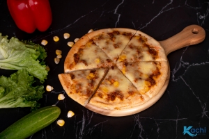 Pizza Bò Ngô Kachi Túi 180g Size 16 – Thịt Bò Đậm Vị, Phô Mai Béo Ngậy