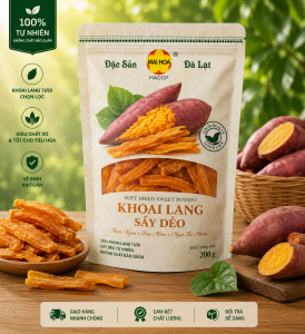 Khoai lang sấy dẻo 200gr