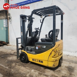 Xe nâng điện 3 bánh 1.3 tấn Komatsu FB13ML-12