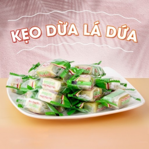 [Vị lá dứa] Kẹo dừa 