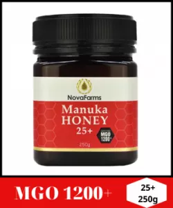 Mật ong Manuka NovaFarms chỉ số MGO 1200+/NPA 25+, 250g