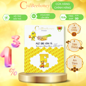 Hộp, gói, Sticks Mật Ong Gừng Sả 12x10g Cvdbeehoney
