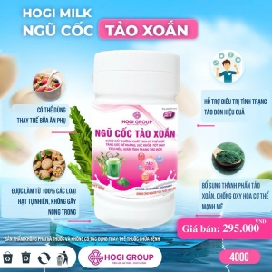 HOGI MILK NGŨ CỐC TẢO XOẮN