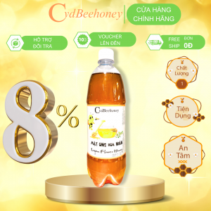 Mật Ong Hoa Nhãn Nguyên Chất 1L (1400g) CvdBeehoney