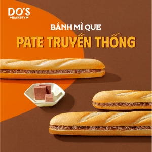 Bánh Mì Que Pate Truyền Thống Do’s Bakery - Thơm Béo Hài Hòa, Phù Hợp Mọi Khẩu Vị
