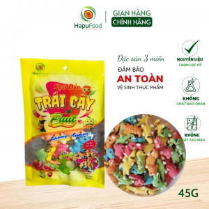 Kẹo dẻo trái cây Gummy 45g HapuFood