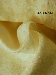 Lụa tơ tằm Hoa Cúc Nhỏ