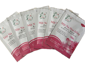 Mặt Nạ Hoa Hồng   Sáng da, dưỡng ẩm , se khít lỗ chân lông , giúp bạn sở hữu làn da quyến rũ