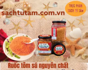 Ruốc tôm sú nguyên chất