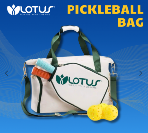 LOTUS PICKLEBALL BAG TRẮNG