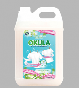 Nước Giặt Xả OKULA Hương Dịu Êm 10KG – Làm Sạch Sâu, An Toàn Da Nhạy Cảm, Lưu Hương Nhẹ Nhàng