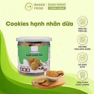 Bánh Quy Hạnh Nhân Vị Dừa Ăn Kiêng Dành Cho Người Eatclean Tiểu Đường, Ăn Kiêng
