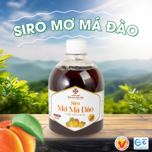 Siro mơ má đào