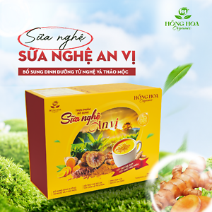 Sữa Nghệ An Vị Hồng Hoa Organic
