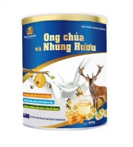 Sữa bột Ong Chúa và Nhung Hươu