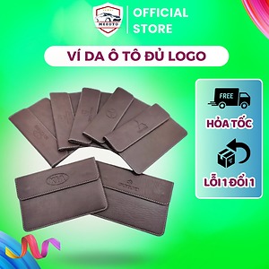 Ví Da Tự Đựng Đăng Kiểm Giấy Tờ Ô Tô Cao Cấp MEEOTO Đầy Đủ Các Dòng Xe