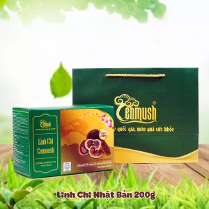 NẤM LINH CHI CENMUSH NHẬT BẢN HỘP 200g – GIỐNG HỒNG CHI NHẬT BẢN