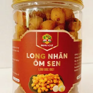 LONG NHÃN ôm SEN 350gram - món ngon mới vùng đất Hưng Yên