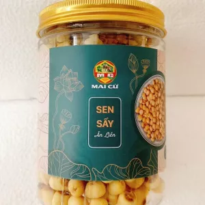 Hạt Sen Sấy Giòn ăn liền - loại đặc biệt 300gram - Mai Cừ