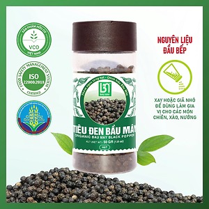 Tiêu đen hữu cơ 50g