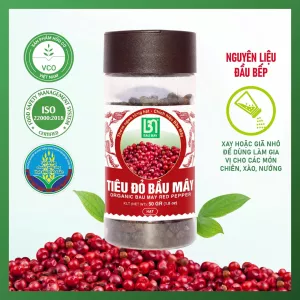 Tiêu đỏ hữu cơ 50g