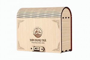 Hộp trà quà tặng Đinh hộp gỗ