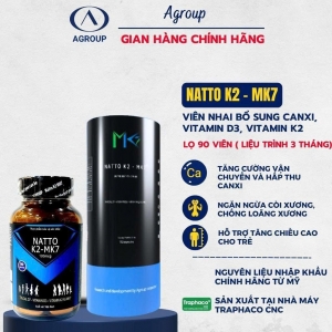 Natto K2 MK7 (Lọ 90 viên) - Sản phẩm dinh dưỡng tăng chiều cao