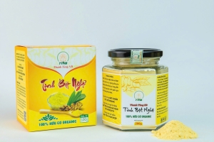 Tinh bột nghệ hũu cơ ( 200g )