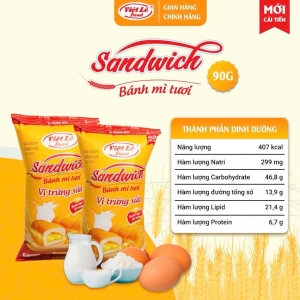 Bánh mì Sandwich các vị 