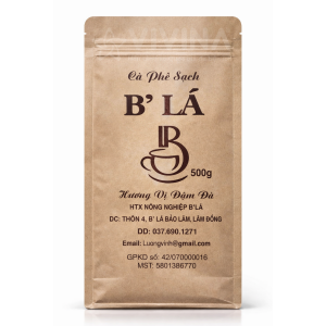 Cà Phê Bột B’Lá 500g – Hương Vị Đậm Đà, Thơm Mạnh, Pha Phin Chuẩn Vị Cà Phê Việt