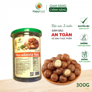 Hạt macca Tây Nguyên 300g HapuFood