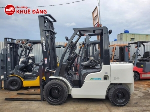 Xe nâng dầu 3 tấn Unicarriers FD30, 4m, 2021