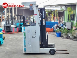 Xe nâng điện đứng lái 1 tấn Unicarriers FRB10-8