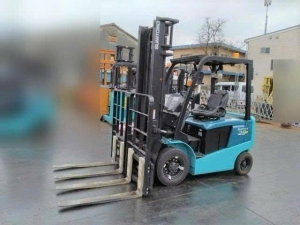 Xe nâng điện ngồi lái 2.5 tấn Sumitomo 51FB25PXIII, 4m, 2018