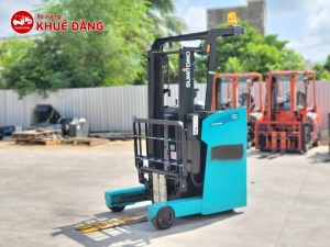 Xe nâng điện đứng lái 1 tấn Sumitomo 61FBR10NXII