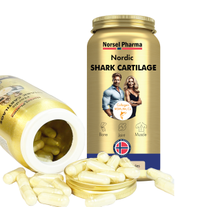 Nordic Shark Cartilage Sụn cá mập hỗ trợ xương khớp và cơ thể khỏe mạnh