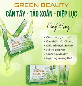 Green Beauty - Nước ép tinh chất Cần Tây - Hộp 30 gói