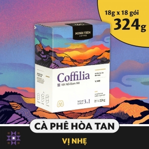 Cà phê hòa tan Coffilia 3in1 - Vị nhẹ