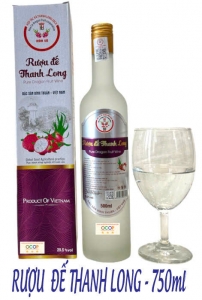 Rượu đế thanh long 750ml