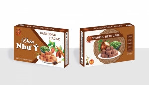 Bánh Đậu Cacao Đậu Như Ý Hộp 280g – Tinh Túy Từ Hạt Đậu, Đậm Đà Vị Phương Tây