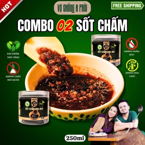 Combo 2 Sốt Chấm Sốt Chấm Hoa Quả 250gr Vị Đỉnh - Vợ Chồng A Phủi 