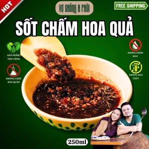 Sốt Chấm Hoa Quả Đa Năng 250gr - Vợ Chồng A Phủi 