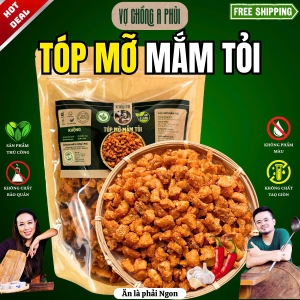 Tóp Mỡ Mắm Tỏi Nhà Làm 200gr - Vợ Chồng A Phủi 