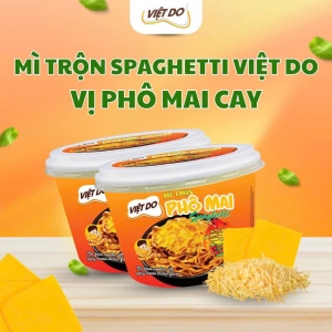MÌ TRỘN SPAGHETTI VIỆT DO 92G – VỊ PHÔ MAI CAY HÀN QUỐC BÉO NGẬY CAY NỒNG